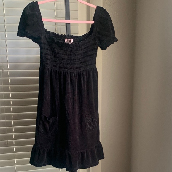 Vintage y2k Juicy couture terrycloth babydoll dress small - Picture 1 of 8